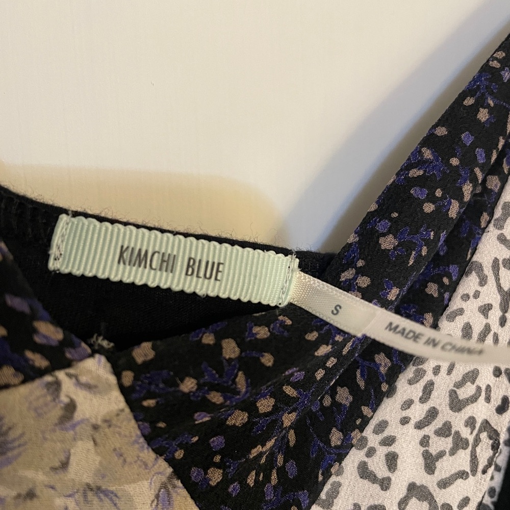 Kimchi Blue Floral and Animal Print Dress
